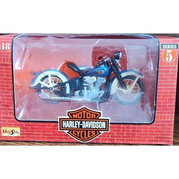Maisto Harley - Davidson Series #5 1936 EL Knucklehead in The Box - Picture 1 of 4